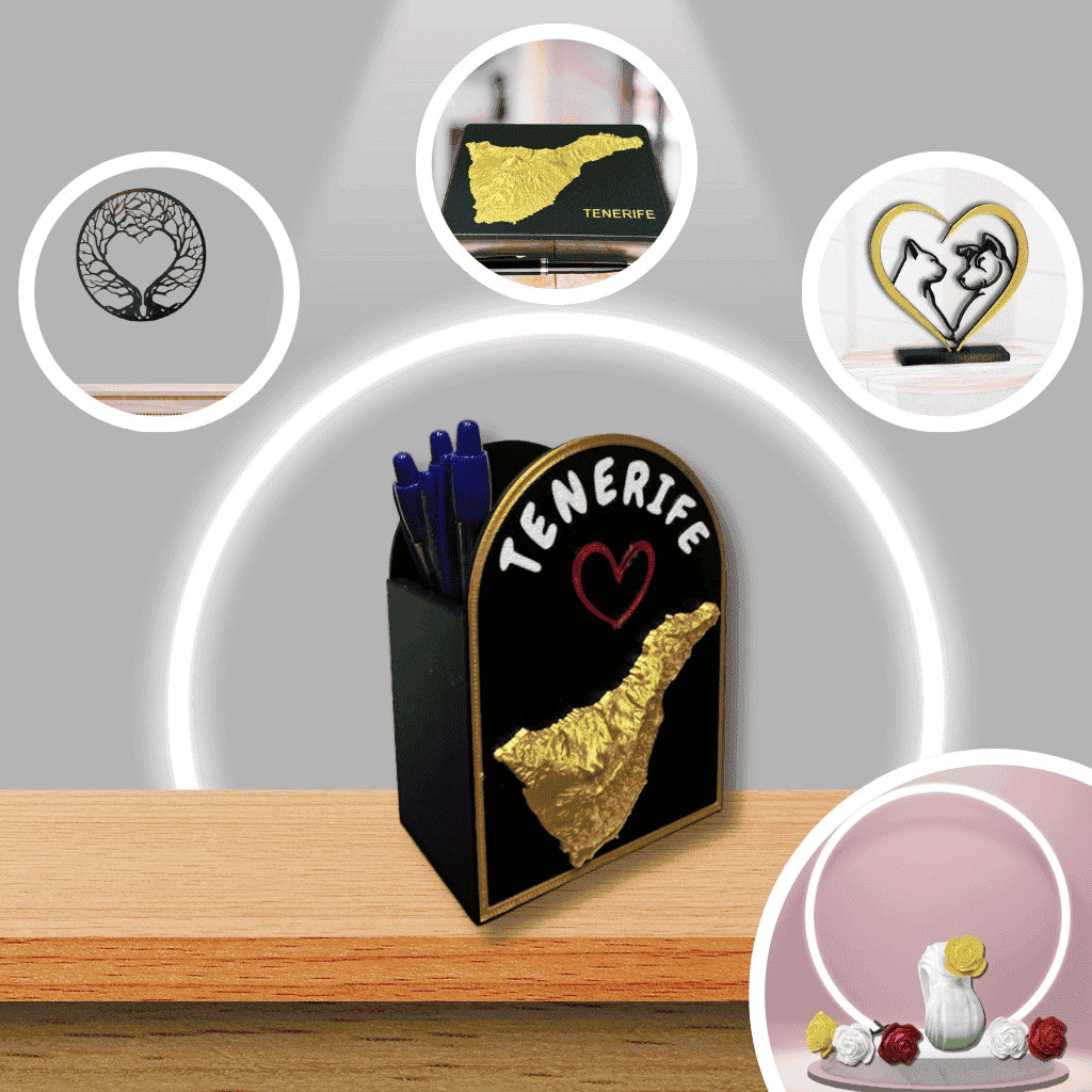 Decoraciones impresas en 3D